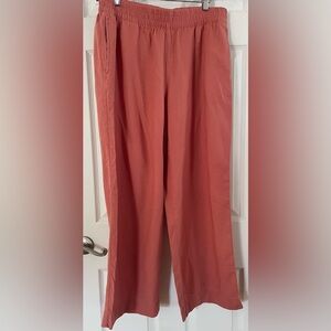 Old Navy Terracotta Wide-Leg Pants with Elasric Waist